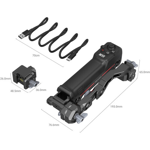 SmallRig Wireless Control Sling Handgrip for DJI RS 2/RS 3 Pro
