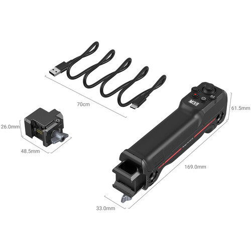 SmallRig Wireless Control Handgrip for DJI RS 2/RS 3 Pro 3949