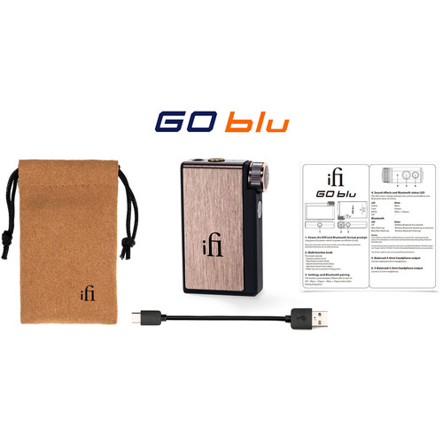 iFi audio GO blu Portable Bluetooth DAC and Headphone Amp 312003