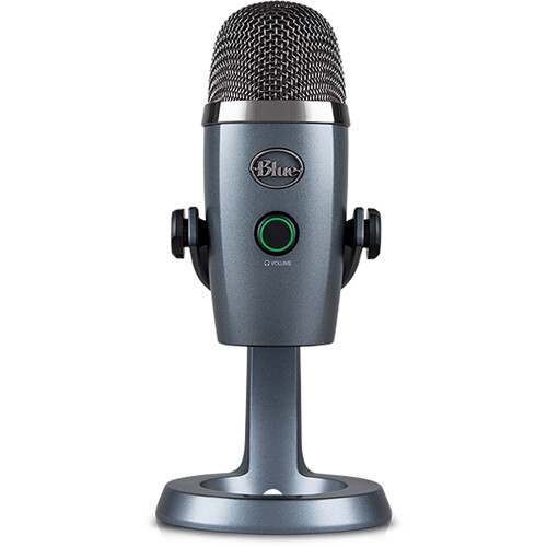 Blue Yeti Nano Premium USB Microphone with Blue Voice Effects (Vivid Blue)  - 988-000089