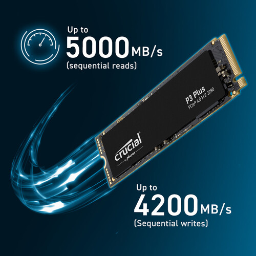 Crucial 4TB PCIe 4.0 M.2 SSD CT4000P3PSSD8