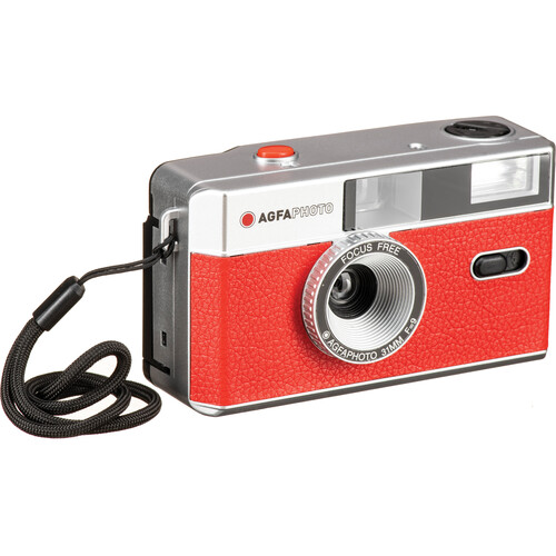 AgfaPhoto Reuseable Red 35mm Film Camera - Conns Cameras