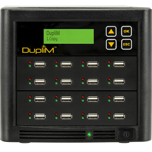 DupliM 15-Target USB Copy Tower Flash Drive Duplicator