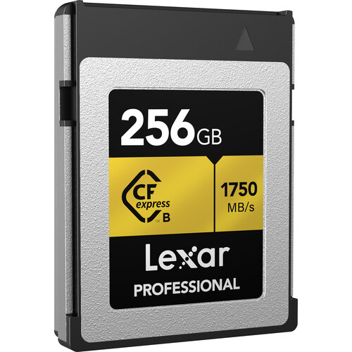 Lexar 256GB Professional CFexpress Type-B Memory LCFX10-256CRBNA