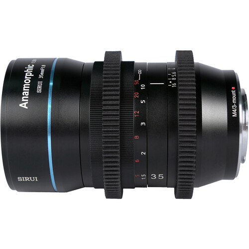 Sirui 35mm f/1.8 Super35 Anamorphic 1.33x Lens (RF Mount 