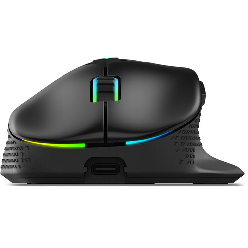 XPG ALPHA WIRELESS Gaming Mouse (Black) ALPHAWL-BKCWW B&H Photo