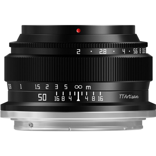 TTArtisan 50mm f/2 Lens for Nikon Z (Black) F5020-B-Z B&H Photo