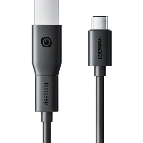 BoxWave Cable Compatible with Insta360 ONE X2 - DirectSync -  USB 3.0 A to USB 3.1 Type C, USB C Charge and Sync Cable for Insta360 ONE X2-6ft  - Black : Electronics