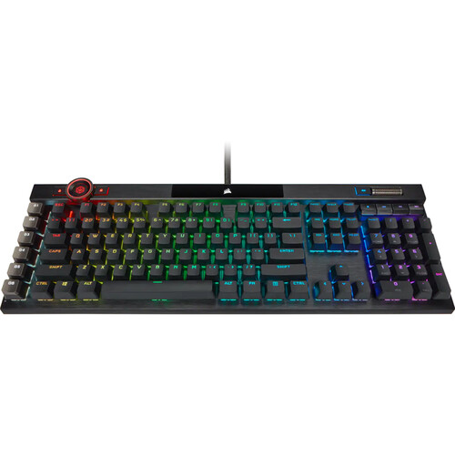 Corsair clavier mécanique gamer k100 rgb - azerty (ch-912a01a-fr)  CH-912A01A-FR - Conforama