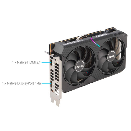 ASUS Radeon RX 6500 XT Dual OC Graphics Card