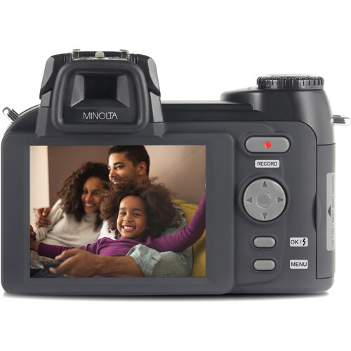 Minolta MN24Z Digital Camera with Interchangeable Lens MN24Z-BK