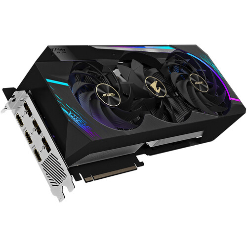 Used Gigabyte GeForce RTX 3080 AORUS GV-N3080AORUS X-10GD REV2.0