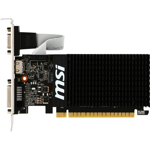 MSI GeForce GT 710 1GB DDR3 Graphics Card (GT 710 1GD3 LP) PCI-e VGA, HDMI,  DVI