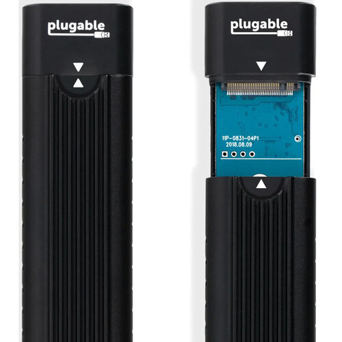 Plugable USB-A and C 3.2 Gen 2 M.2 NVMe Tool-Free USBC-NVME B&H