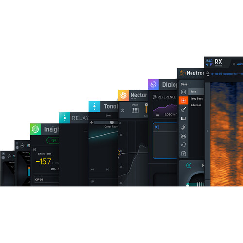 iZotope RX Post Production Suite 7 Software Bundle 70-PPS7_UPRXS