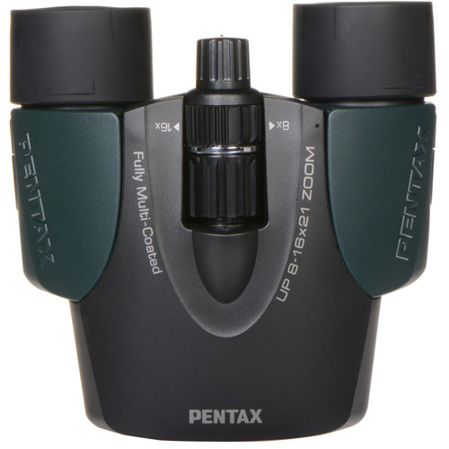 Pentax 8-16x21 U-Series UP Binoculars (Green)