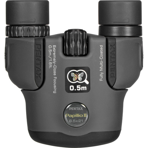 Pentax 8.5x21 U-Series Papilio II Binoculars 62002 B&H Photo