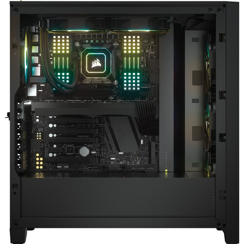 Corsair iCUE 4000X RGB Mid-Tower ATX Desktop Case CC-9011204-WW