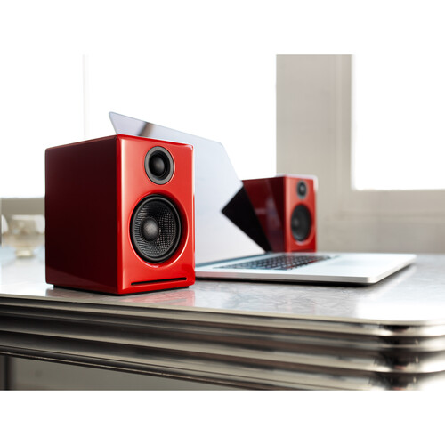 Audioengine A2+ Wireless Bluetooth Speaker System A2+BT-RED B&H