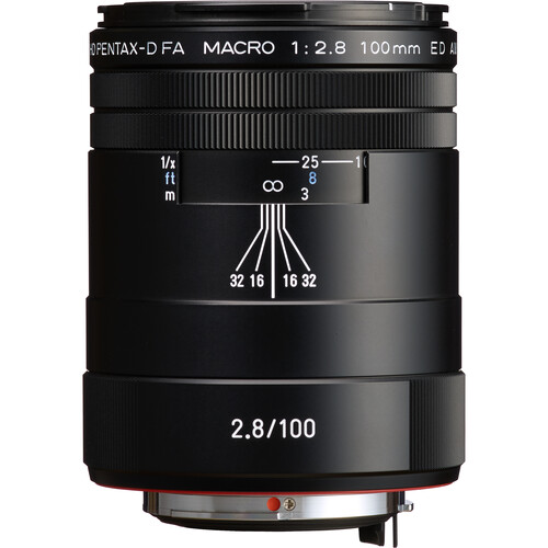 Pentax HD Pentax-D FA Macro 100mm f/2.8 ED AW (Black) 20320 B&H