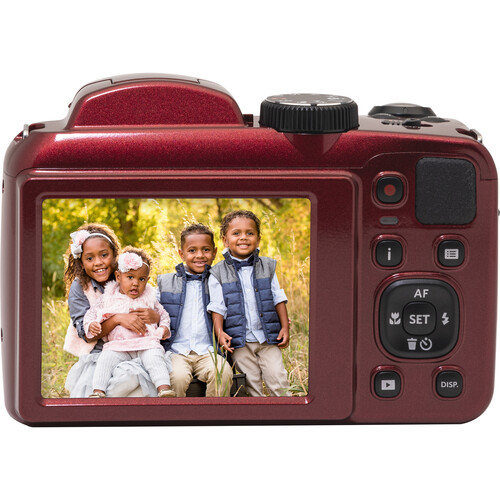 Kodak PIXPRO AZ255 Digital Camera (Red) AZ255RD B&H Photo Video