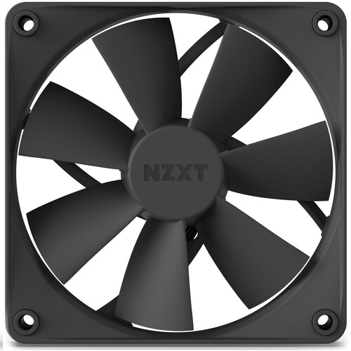NZXT F120Q 120mm Quiet Airflow Fan (Black) RF-Q12SF-B1 B&H Photo