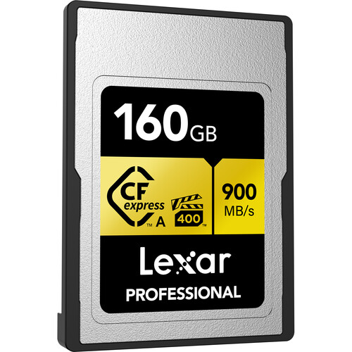 Lexar 160GB Professional CFexpress Type A Card LCAGOLD160G-R2ENG