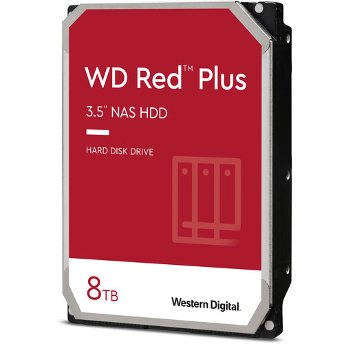 WD 8TB WD80EFZZ Red Plus SATA III 3.5
