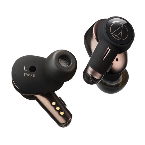 Audio-Technica Consumer ATH-TWX9 Noise-Canceling True Wireless In-Ear  Headphones (Black)