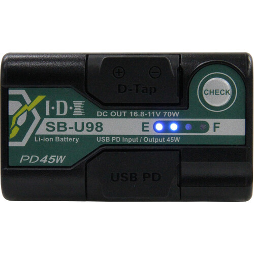 IDX System Technology SB-U98 PD Sony BP-U Lithium-Ion Battery (14.4V, 98Wh)