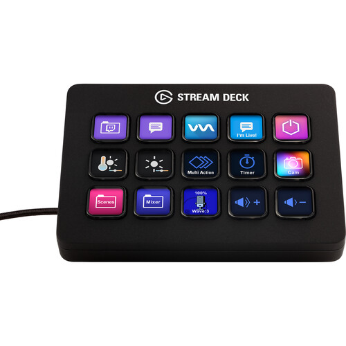 Elgato Stream Deck MK2 (Black) 10GBA9901 B&H Photo Video