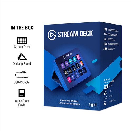 Elgato Stream Deck MK2 (Black) 10GBA9901 B&H Photo Video