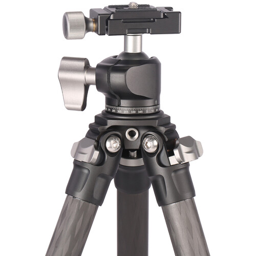 Leofoto LS-224 Carbon Fiber Travel Tripod LS-224C+LH-25 B&H