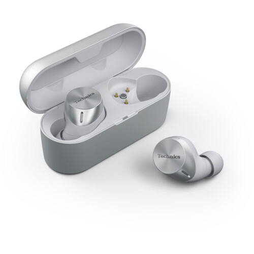 Technics EAH-AZ60 Noise-Canceling True Wireless In-Ear Headphones (Silver)