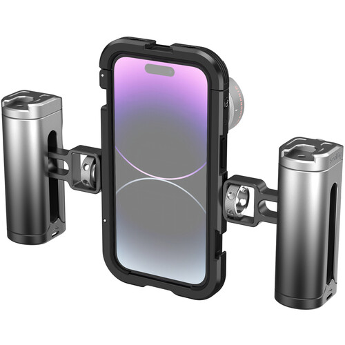  SmallRig Phone Cage for iPhone 15 Pro, Aluminum Alloy