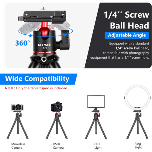neewer 2 in 1 tripod