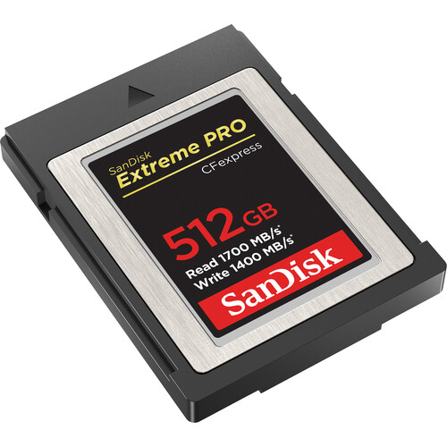 SanDisk 512GB Extreme PRO CFexpress Card Type B SDCFE-512G-ANCNN