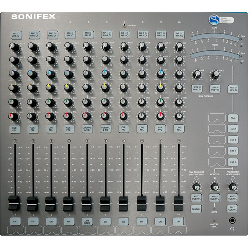 Sonifex S1 10-Channel Digital/Analog Radio Broadcast Mixer S1
