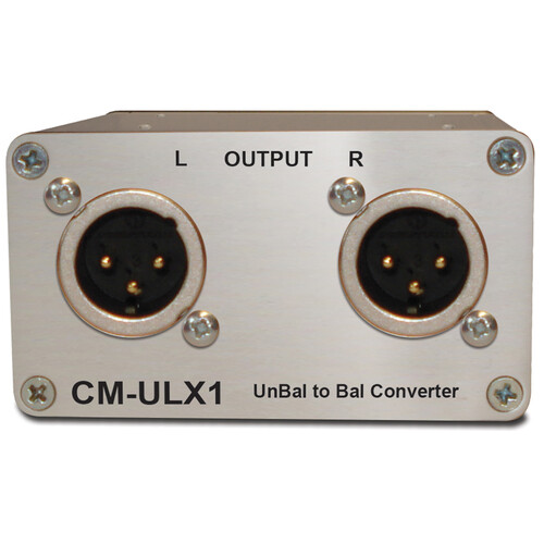 Bakoon Products Adaptador de Conversión de Señal UBC-1001 RCA-XLR – ExAUDIO
