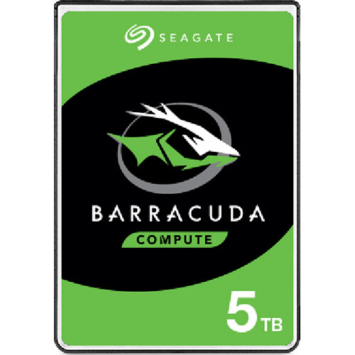 Seagate BarraCuda 5TB Internal Hard Drive HDD – 2.5 Inch SATA 6Gb/s 5400  RPM 128MB Cache for Computer Desktop PC (ST5000LM000)