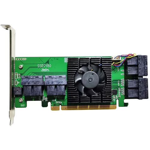 HighPoint Rocket 1180 8-Channel U.2 Internal PCIe 3.0 ROCKET