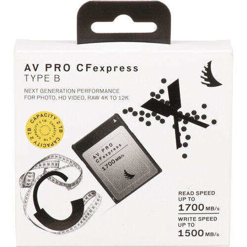 Angelbird 2TB AV Pro CFexpress 2.0 Type B Memory Card