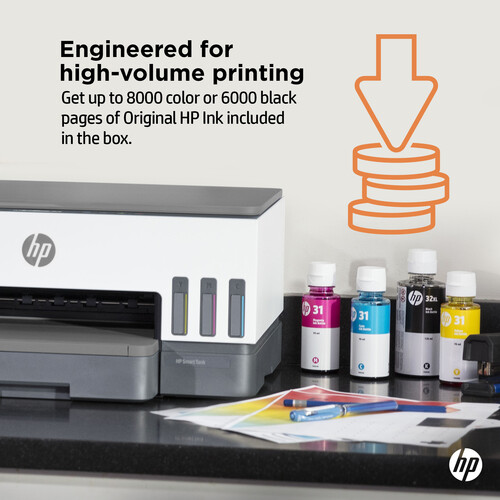 Begrænsninger mover Erfaren person HP HP Smart Tank 7001 All-in-One Wireless Color Printer