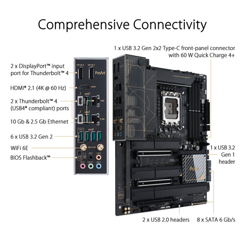 ASUS ProArt Z790-CREATOR WIFI LGA 1700 PROART Z790-CREATOR WIFI