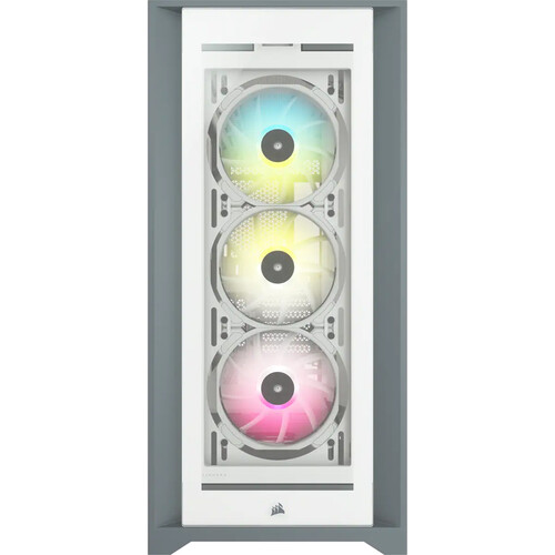  Corsair iCUE 5000X RGB - Gabinete inteligente ATX