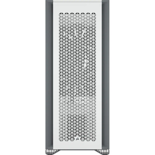 Corsair 5000D Airflow Tempered Glass Mid-Tower ATX PC Case, White,  CC-9011211-WW 
