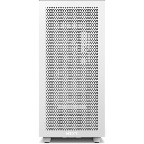 NZXT H7 Flow Tempered Glass Gaming Case White