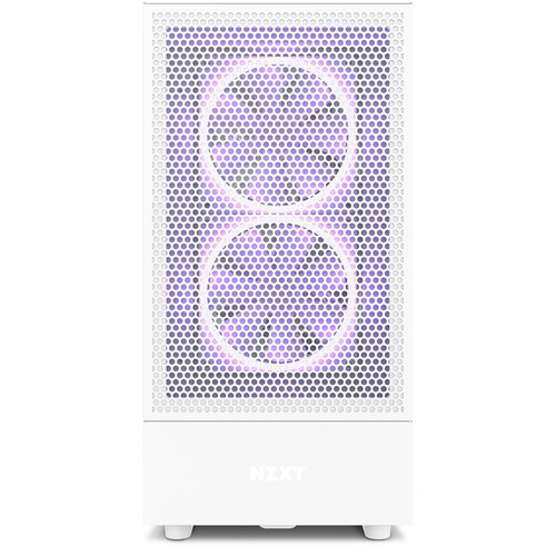 NZXT H5 Flow Compact Mid-Tower Airflow Case (White) CC-H51FW-01
