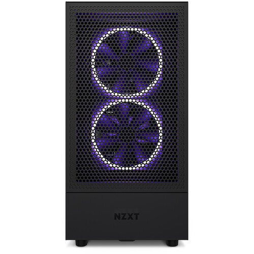 NZXT H5 Flow Compact Mid-Tower Airflow C CC-H51FB-01 Tech-America