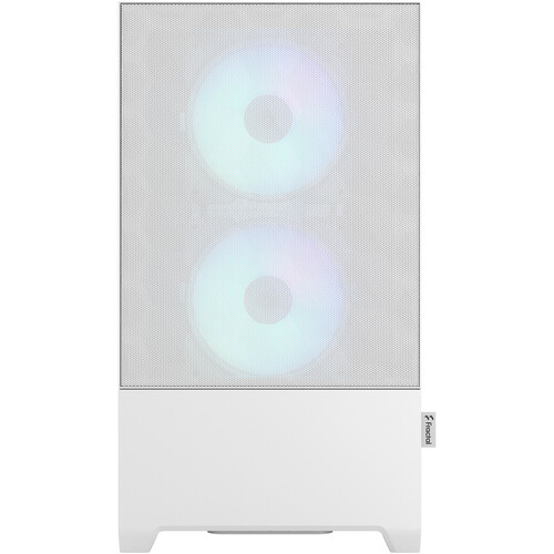 Fractal Design Pop Mini Air RGB White Core Tempered Glass Clear Tint